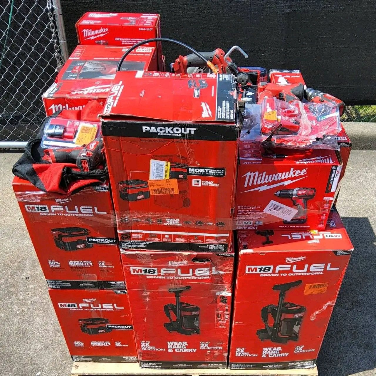 Milwaukee Tools Pallets - Image 3