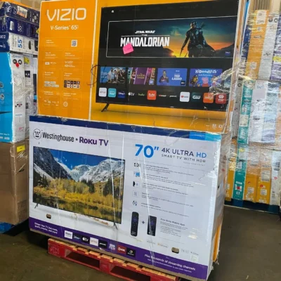 Multiple Smart TV Pallets